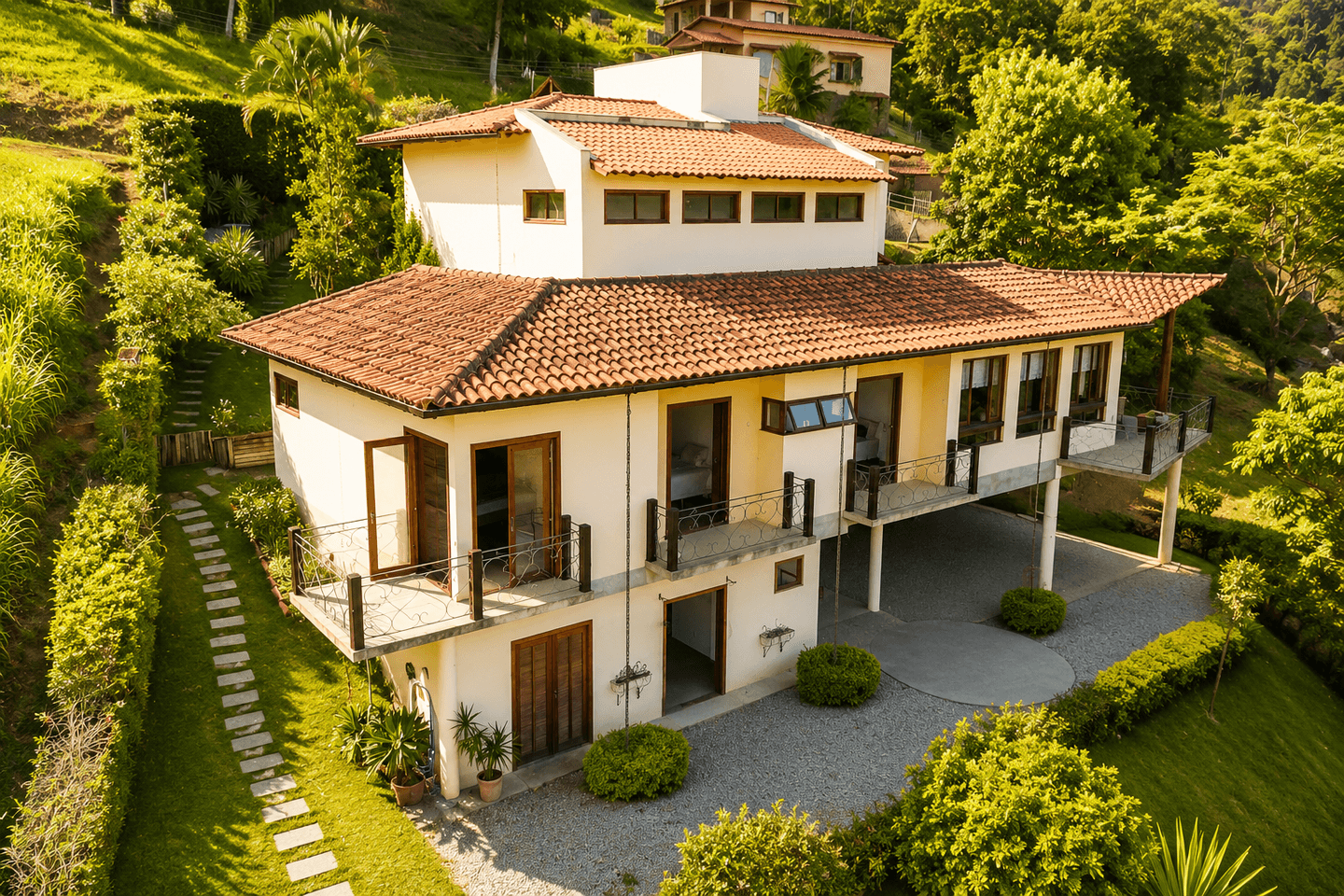 Casa com linda vista para as Montanhas de Areal!
